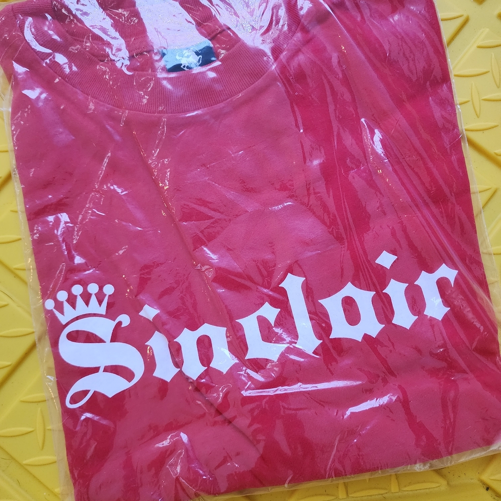 Sinclair Red Short Sleeve Tee